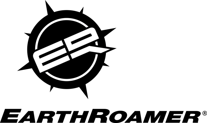 EarthRoamer logo, go to website