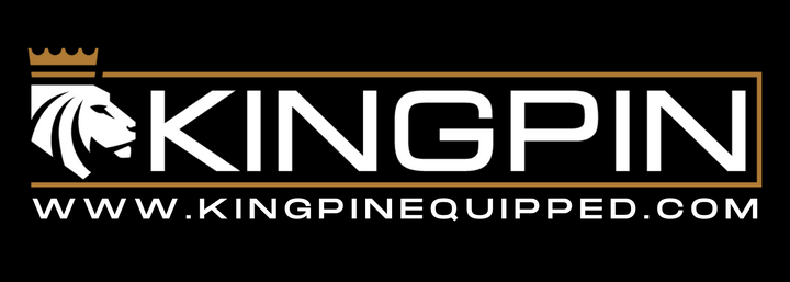 Black Kingpin brand banner