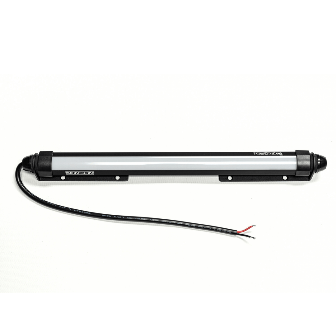 Kingpin v-Series 12" LED light for trucks, truck beds, toppers, tonneau covers, campers, trailers, with dimming capability