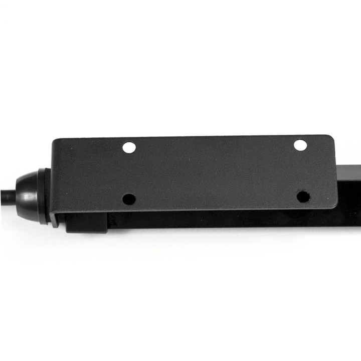 Kinpgin v-series mounting brackets and holes on white background