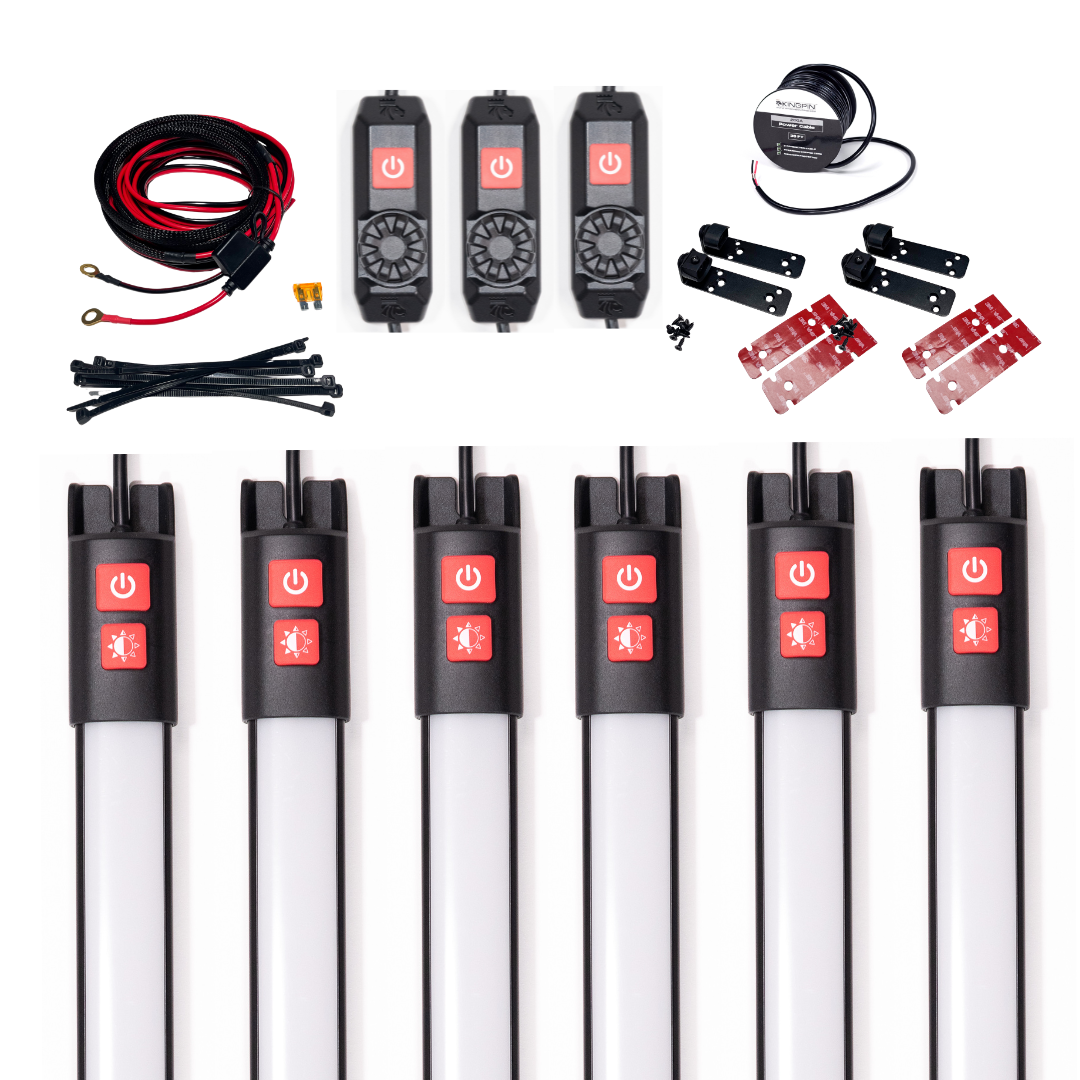 Kingpin Dual-Color Trailer Light Kit